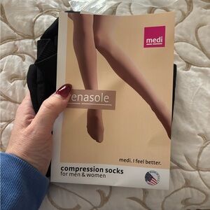 Lot of 3 Compression pantyhose:leggings- Black